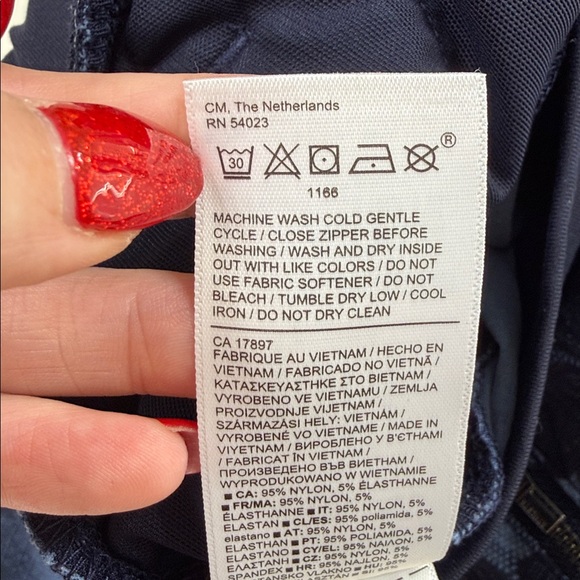 ATHLETA Trekkie North Bloom Cottage Floral Pocket Joggers Size 10 - Picture 15 of 15